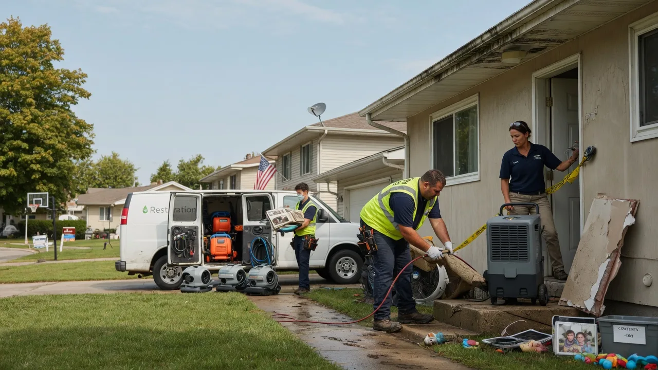 Water Damage Restoration in Hendrix, OK near me